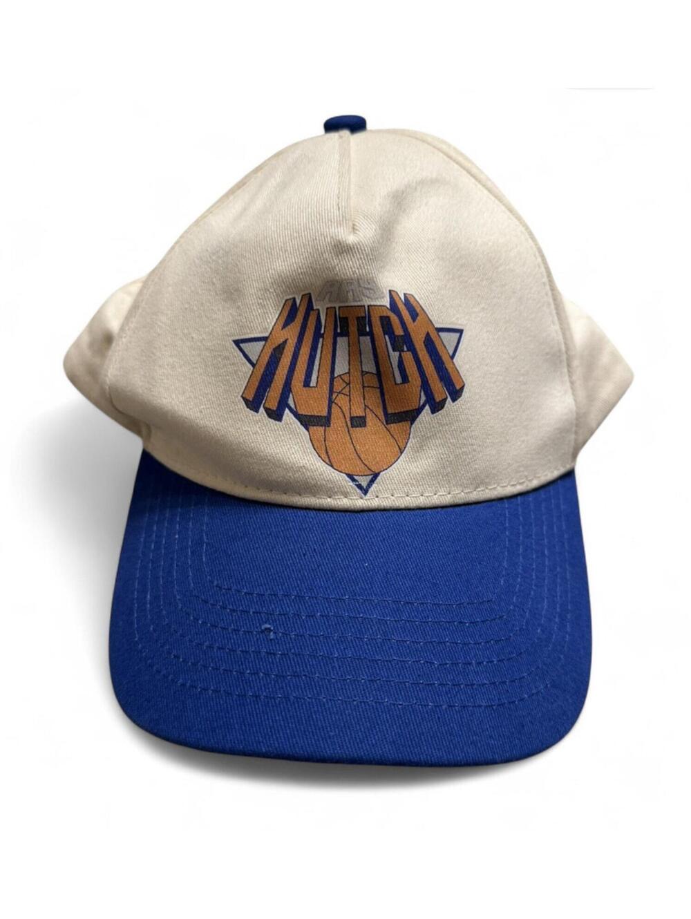 Vintage 90s New York Knicks Ray Hutch HUTCH Basketball Logo Hat NBA Rare